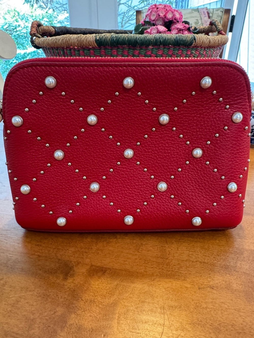 Kate Spade pearl-studded wristlet - Picture 4 of 6